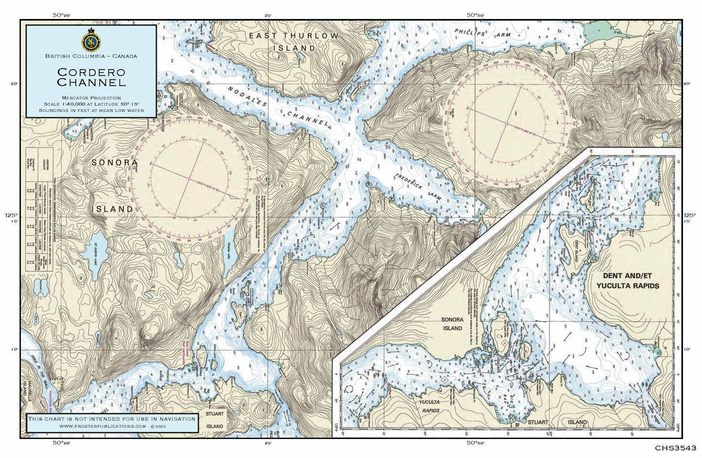 Nautical Placemat: Cordero Channel