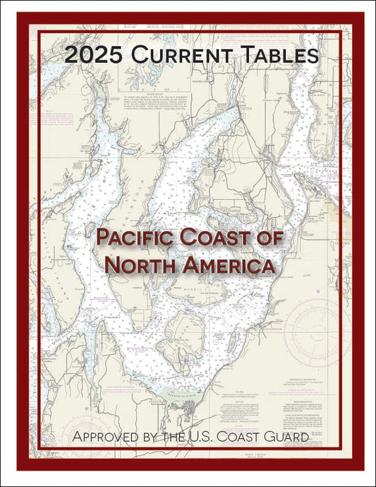 PRE-ORDER 2026 Tidal Current Tables: Pacific Coast of North America