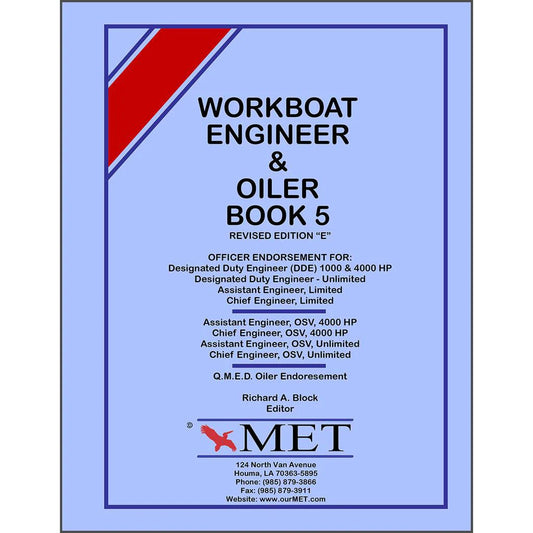 BK-107-5 Workboat Engineer Book 5