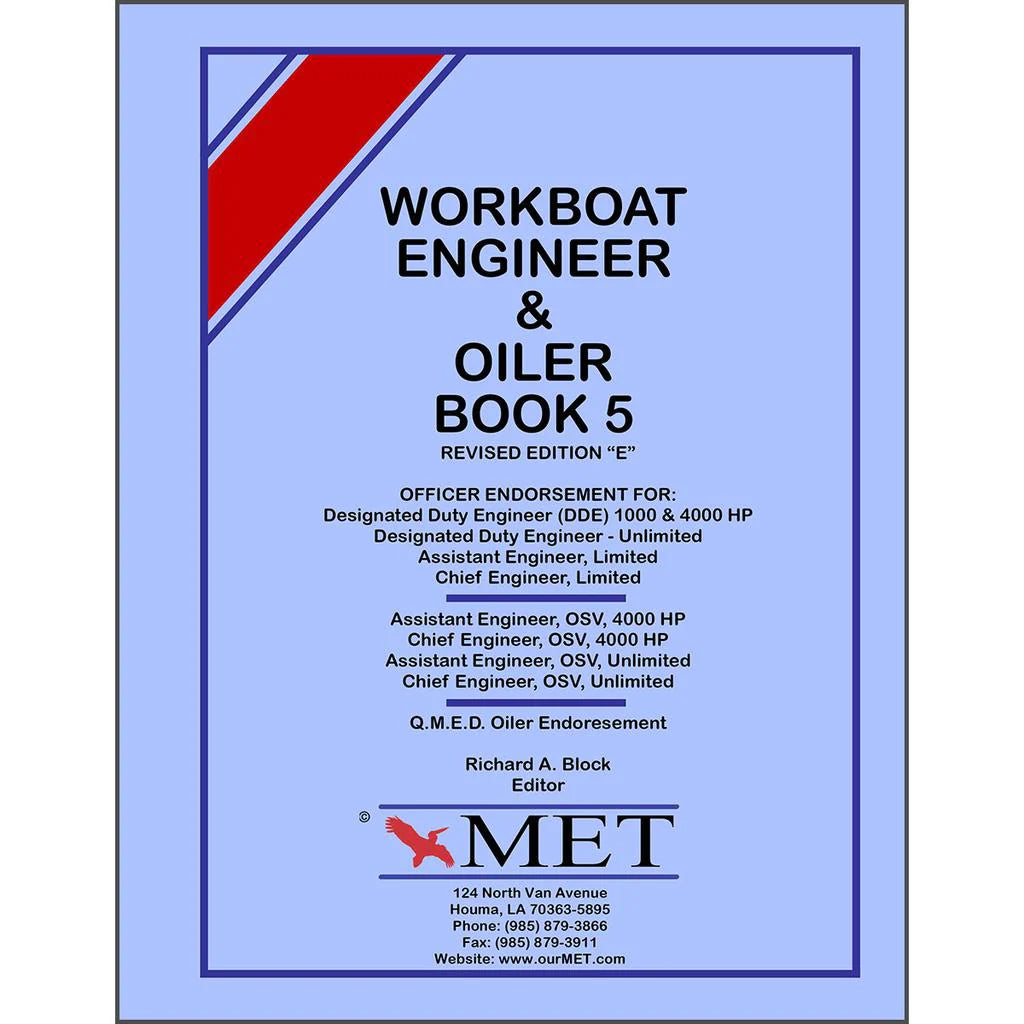 BK-107-5 Workboat Engineer Book 5
