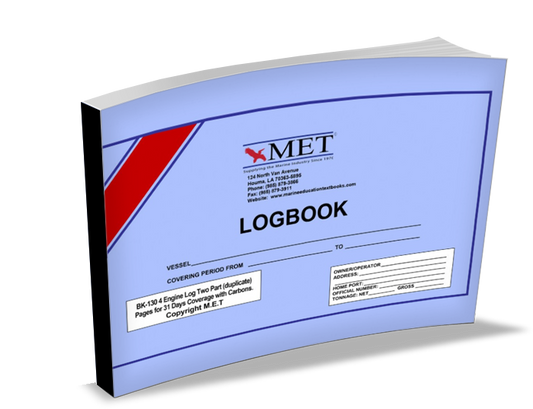 BK-130 Engineroom Log 4-Engine 2-Part