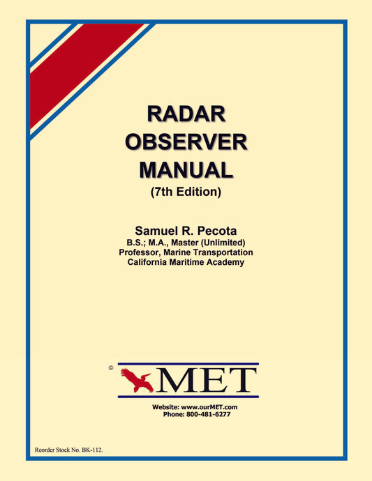 BK-112 Radar Observer Manual (7th Edition)