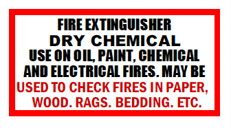 S-T3D Dry Chemical Fire Extinguisher