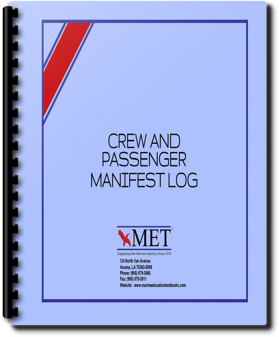 BK-103 Crew & Passenger Manifest Log.