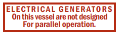 Electrical Gen./Parallel Op.
