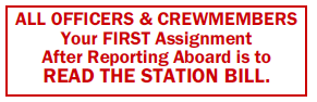 Officers & Crew/Read Sta. Bill