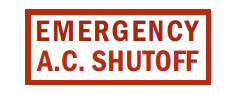 S-45 Emergency A.C. Shutoff