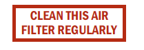 S-76 Clean Air Filter Regularly