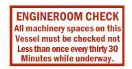 Engineroom Check-All Machinery