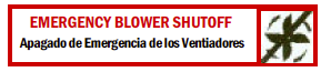 SSE-129 Emergency Blower Shutoff (English/Spanish)