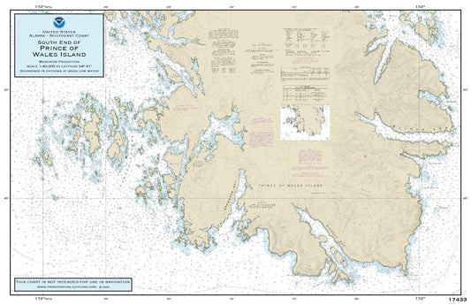 Nautical Placemat: Prince of Wales Island