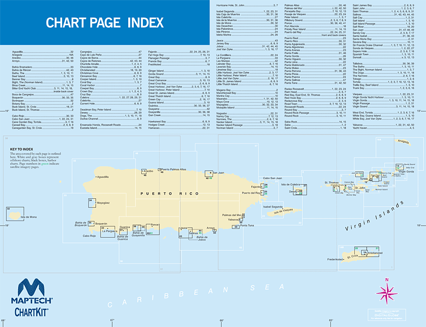 ChartKit Region 10: The Virgin Islands and Puerto Rico (7th Ed)