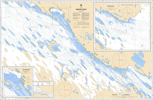 CHS Chart 7736: Simpson Strait
