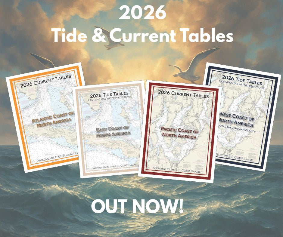 Tide & Current Table New Editions - Out Now!