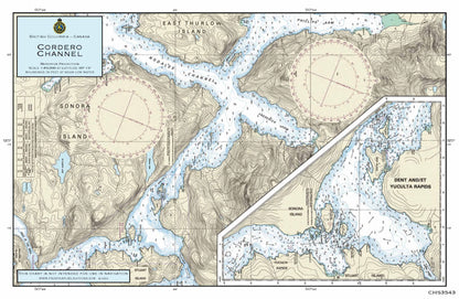 Nautical Placemat: Cordero Channel