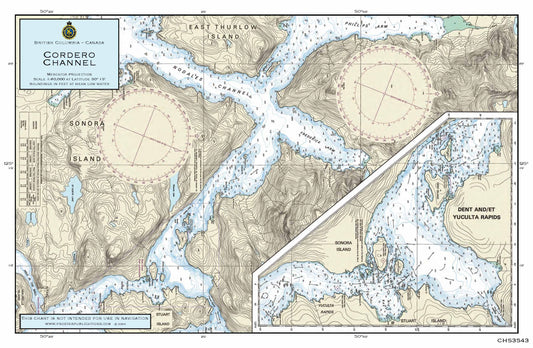 Nautical Placemat: Cordero Channel