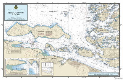 Nautical Placemat: Broughton Strait