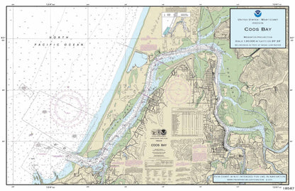 Nautical Placemat: Coos Bay (OR)
