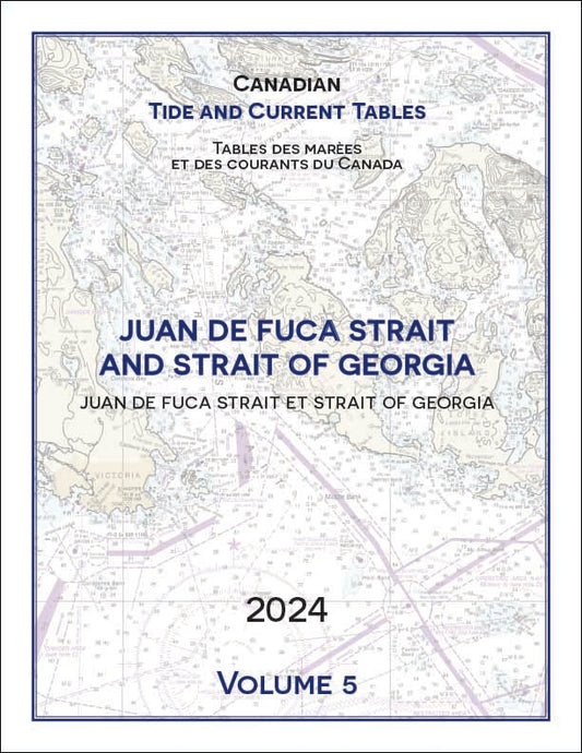 2024 Canadian Tide & Current Tables (Volume 5)