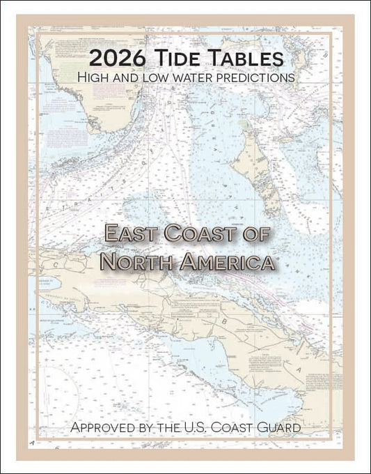 2026 Tidal Current Tables: East Coast of North America
