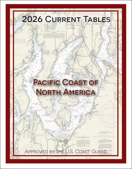 2026 Tidal Current Tables: Pacific Coast of North America