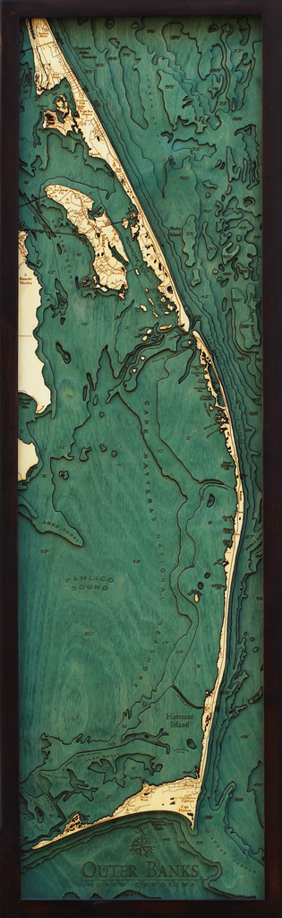 WoodChart of Outer Banks, North Carolina