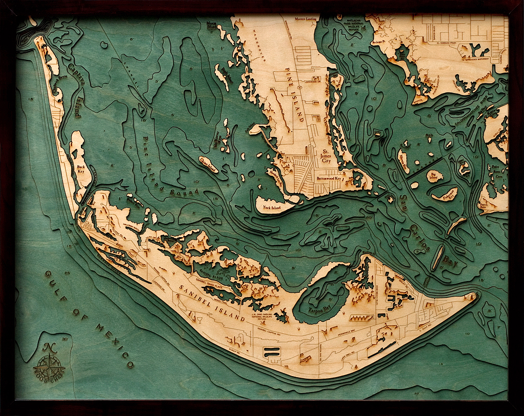 WoodChart of Sanibel Island, Florida