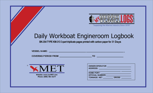 Daily Engineroom Logbook KM-313