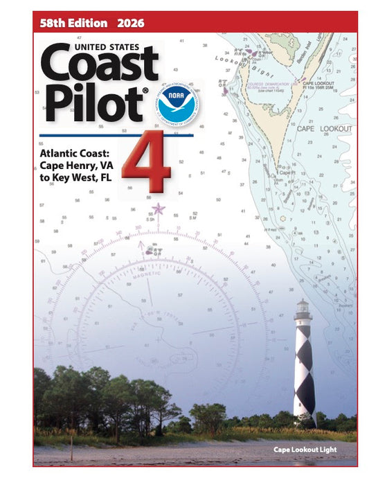 PRE-ORDER U.S. Coast Pilot: Volume 4 - Cape Henry, VA to Key West, FL 2026