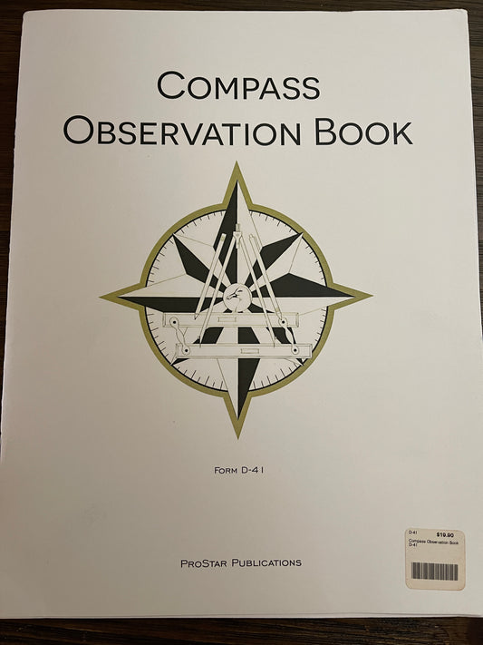 Compass Observation Book