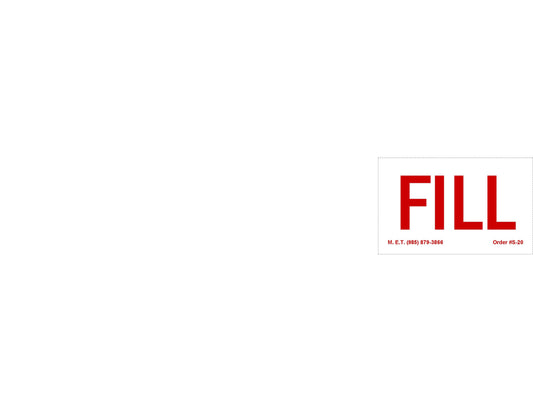 S-20 Fill