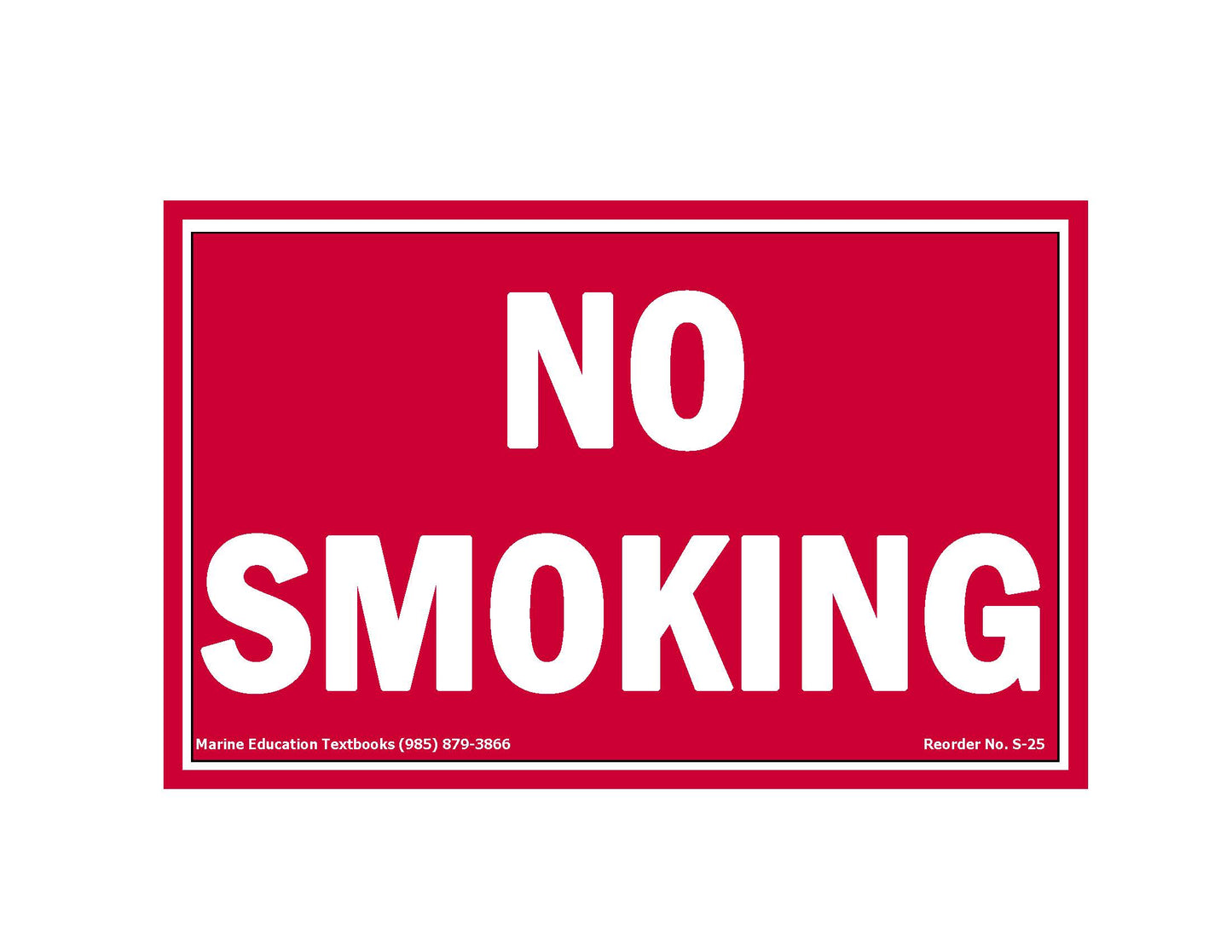 No Smoking