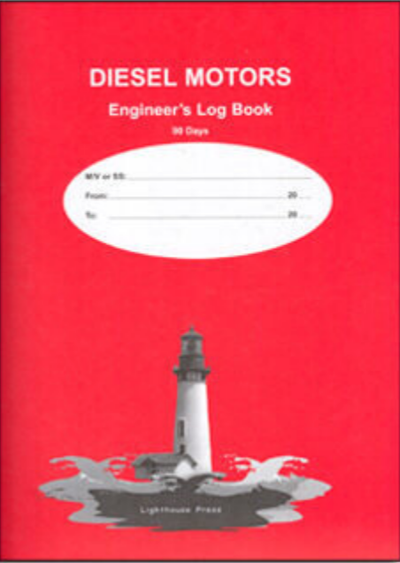 Diesel Motors: Engineer's Log Book (90 Day)