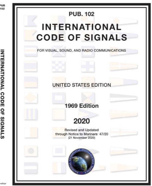 PUB 102 International Code of Signals - 1969 Edition / Revised 2020