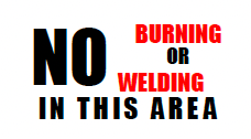 S-W5 No Burning Or Welding In This