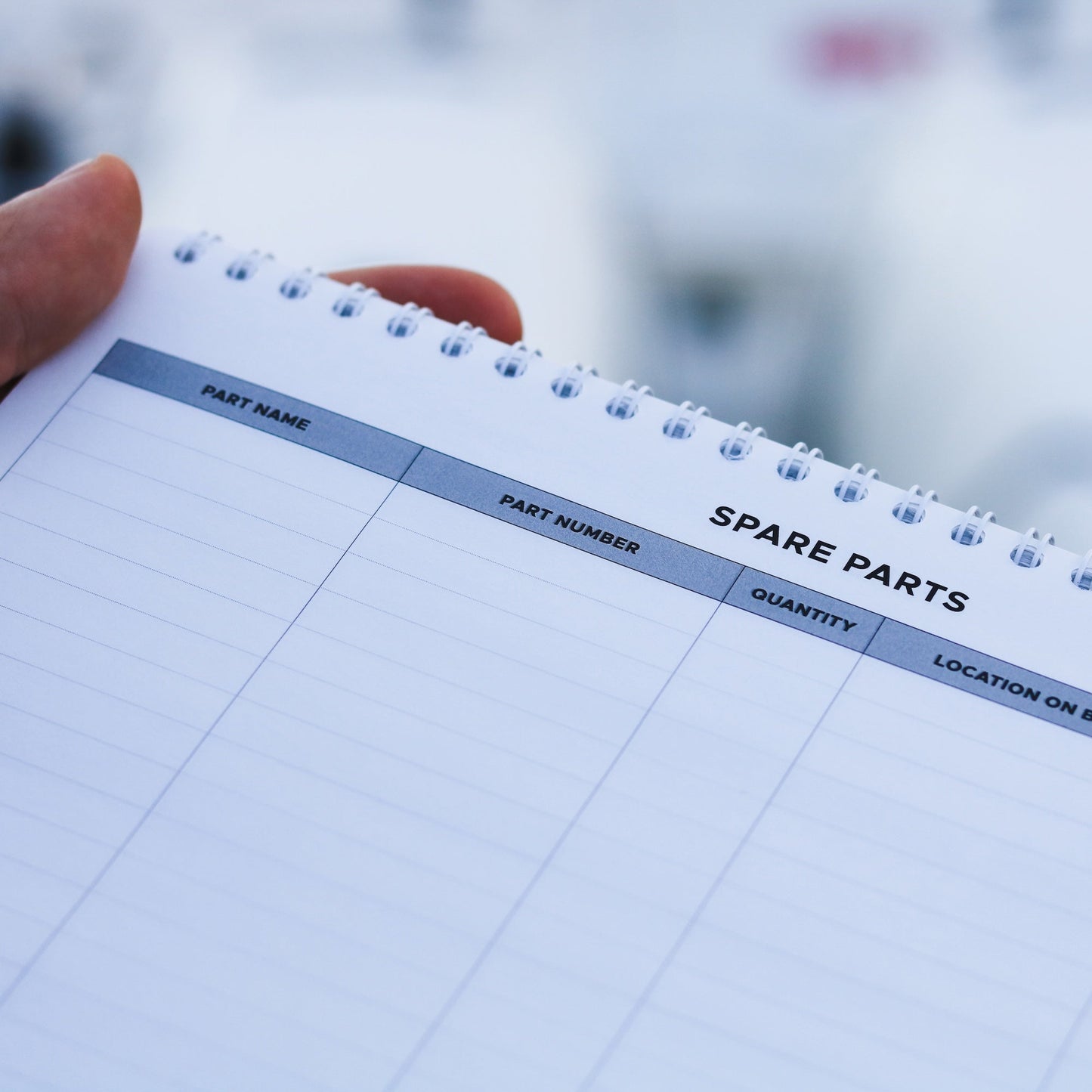 Single Engine Maintenance Logbook