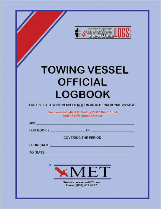 BK-133 Towing Vessel Official Logbook