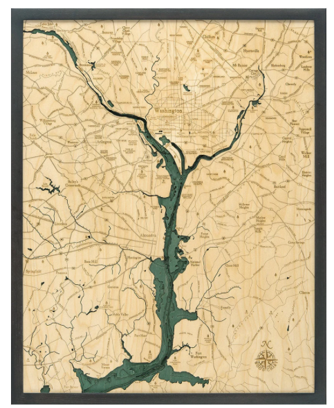 WoodChart of Washington, D.C.