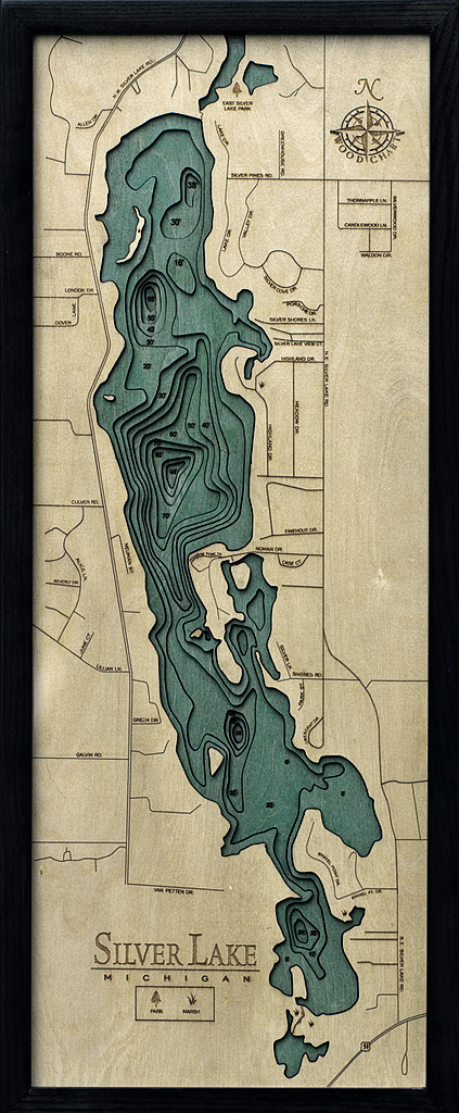 WoodChart of Silver Lake Traverse, Michigan