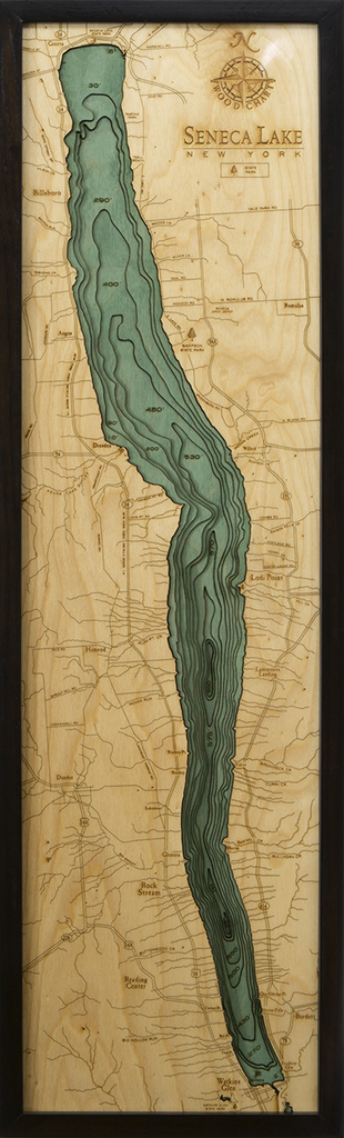 WoodChart of Seneca Lake, New York