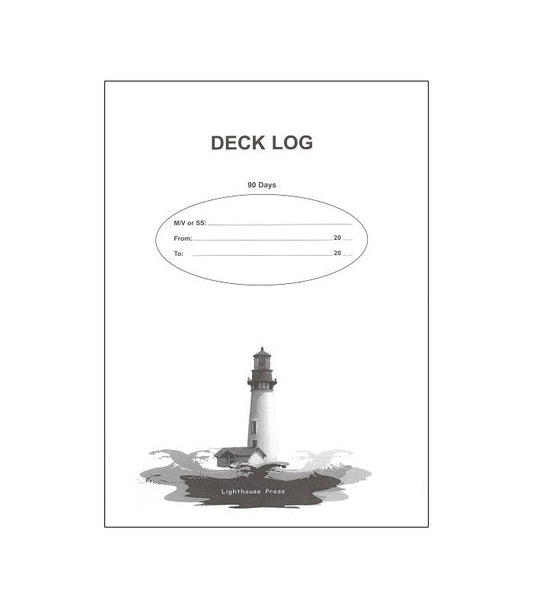 Deck Log Book (90 Days)