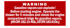 WARNING-Gasoline Vapor Explode