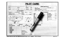 Pilot Card w/Pen