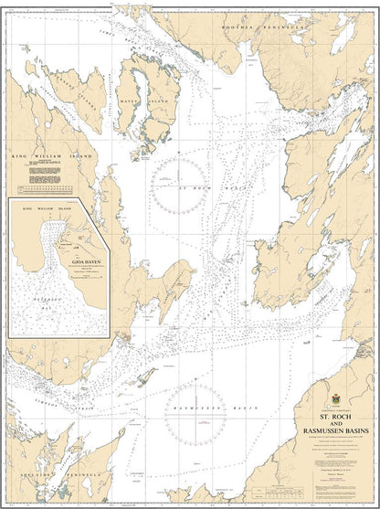 CHS Chart 7760: St. Roch and/et Rasmussen Basins