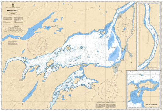 CHS Chart 3893: Masset Inlet