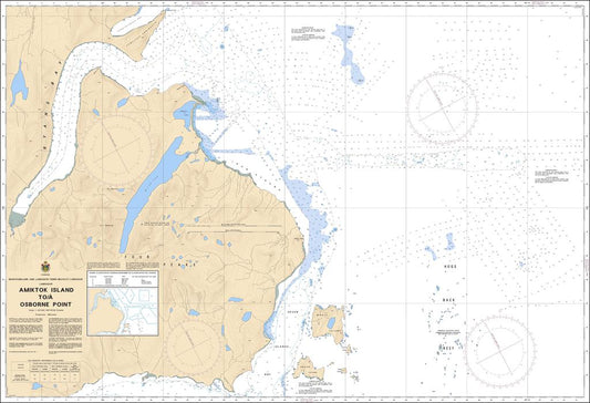 CHS Chart 5061: Amiktok Island to / à Osborne Point