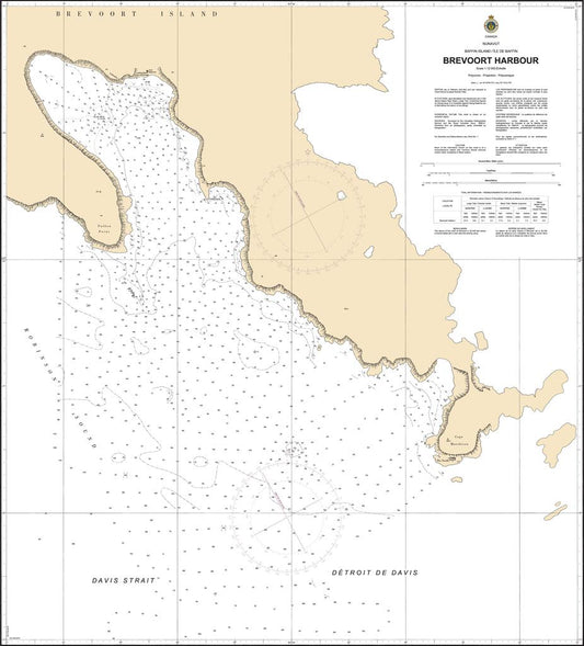 CHS Chart 7135: Brevoort Harbour