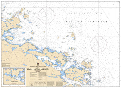 CHS Chart 5133: Domino Point to / à Cape North