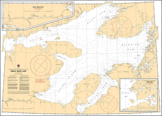 CHS Chart 6390: Great Bear Lake