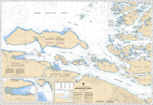 CHS Chart 3546: Broughton Strait